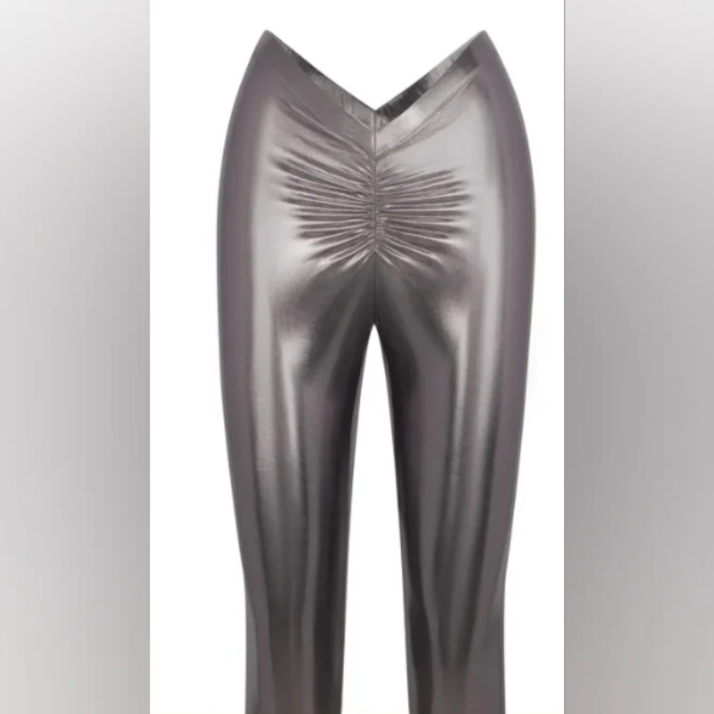 Skims Mettalic swim shorts (nickel)
